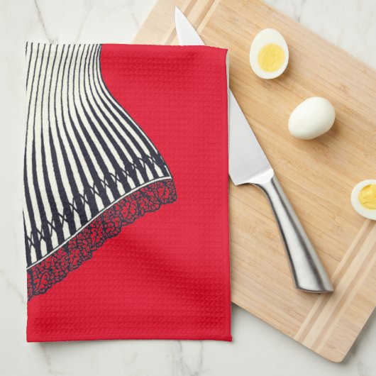 Haute Couture Corset Thunder_Cove Kitchen bis Geschirrtuch (Viertel Falte)