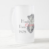 Haute Couture Corset Thunder_Cove Mattglas Bierglas (Vorderseite Links)