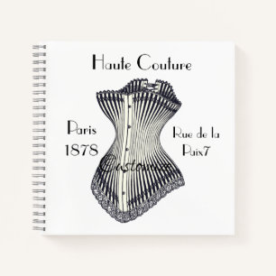 Haute Couture Corset Thunder_Cove Notizblock