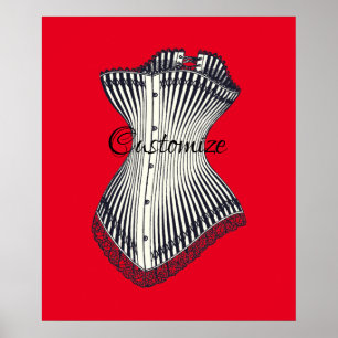 Haute Couture Corset Thunder_Cove Poster