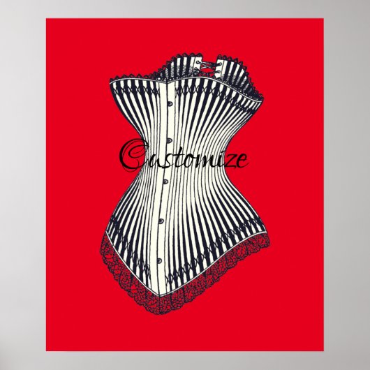 Haute Couture Corset Thunder_Cove Poster (Vorne)