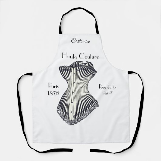 Haute Couture Corset Thunder_Cove Schürze (Vorderseite)