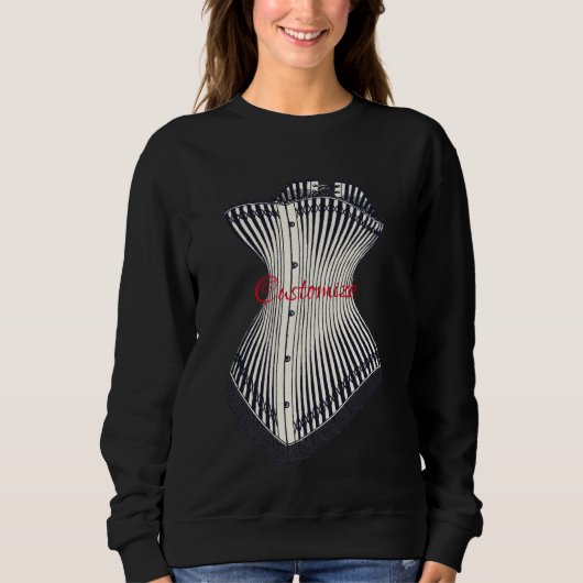 Haute Couture Corset Thunder_Cove Sweatshirt (Vorderseite)