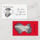Haute Couture Corset Thunder_Cove Visitenkarte (Vorne/Hinten)