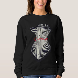Haute Couture Corset Thunder_ CoveSweatshirt Sweatshirt