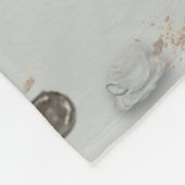Haute Couture Ducks & Chicken Baby Fleecedecke (Ecke)