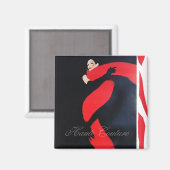 Haute-Couture-Magnet Magnet (Vorderseite/Rückseite)