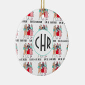 Haute Couture | Mode | Paris | Monogramm Keramik Ornament (Rechts)