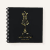 Haute Couture | Personalisiertes SpiralNotebook Notizblock (Vorderseite)
