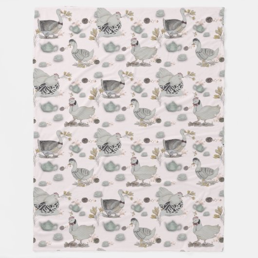 Haute Couture Print Kidsroom Fleecedecke (Vorderseite)