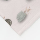 Haute Couture Print Kidsroom Fleecedecke (Ecke)