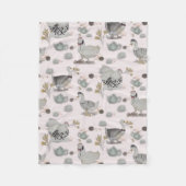 Haute Couture Print Kidsroom Fleecedecke (Vorderseite)