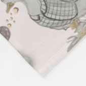 Haute Couture Print Kidsroom Fleecedecke (Ecke)