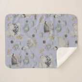 Haute Couture Print Kidsroom Sherpadecke (Vorderseite (Horizontal))