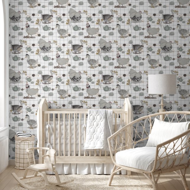 Haute Couture Print Kidsroom Tapete (Kinder)