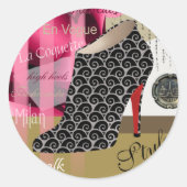 Haute Couture Sticker (Vorderseite)