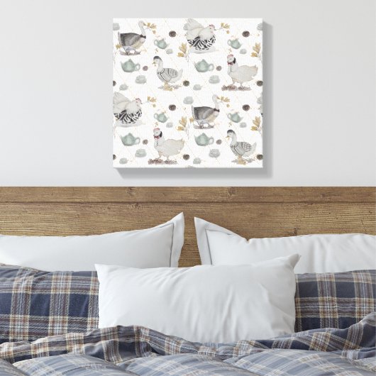 Haute Couture Theme Boganhues Artwork Leinwanddruck (Insitu (Schlafzimmer))