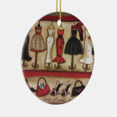 Haute Fashion Keramikornament (Rechts)