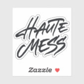 Haute Mess Aufkleber (Blatt)