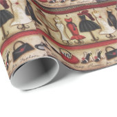 Haute Mode Geschenkpapier (Rolleneckpunkt)