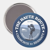 Haute Route Magnet (Vorderseite/Rückseite)