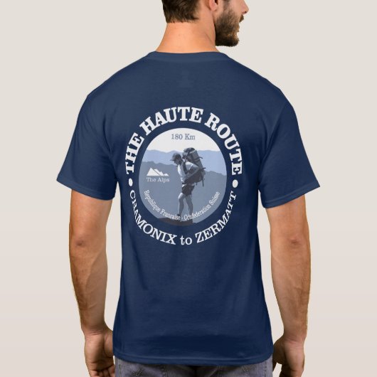 Haute Route T-Shirt (Rückseite)
