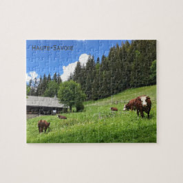 Haute-Savoie, Französische Alpen Puzzle