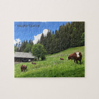 Haute-Savoie, Französische Alpen Puzzle