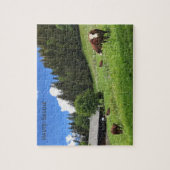 Haute-Savoie, Französische Alpen Puzzle (Vertikal)