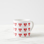 Haute-Savoie Kuh Espresso Cup Espressotasse (Vorderseite Rechts)