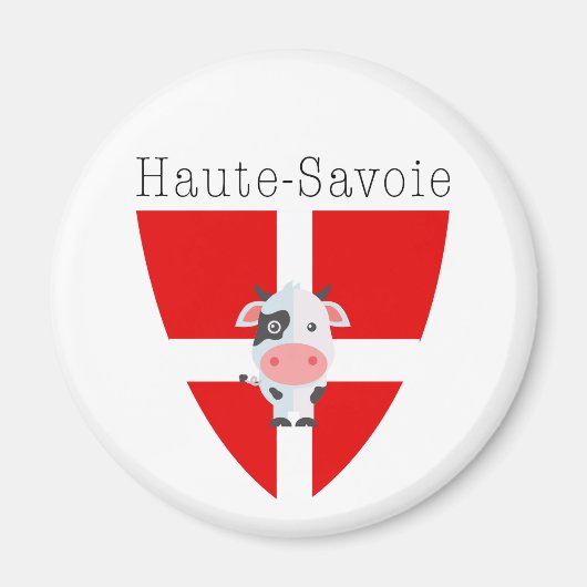 Haute-Savoie-Kuh Magnet (Vorne)
