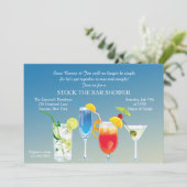 Haute trinkt Einladung (Stehend Vorderseite)