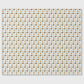 Häute und Hunde Geschenkpapier (Flach)