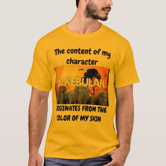 Hautfarbe T-Shirt (Vorderseite)