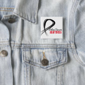 Hautkrebs-Bewusstsein Grunge Ribbon Button (Beispiel)