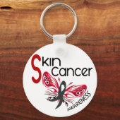 Hautkrebs-BUTTERFLY 3.1 Schlüsselanhänger (Vorderseite)