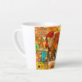 Häutliche Tumbler-Sublimierung - Erntedank Milchtasse (Linke Ecke)