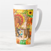 Häutliche Tumbler-Sublimierung - Erntedank Milchtasse (Rechte Ecke)
