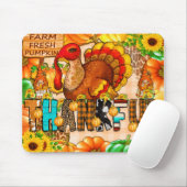 Häutliche Tumbler-Sublimierung - Erntedank Mousepad (Mit Mouse)
