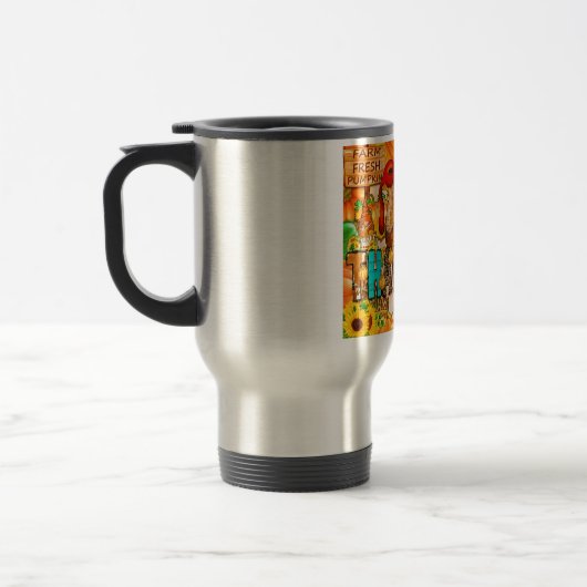 Häutliche Tumbler-Sublimierung - Erntedank Reisebecher (Links)