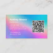 Hautmedizinerin Visitenkarte (Vorderseite)