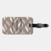 Hautmuster Gepäckanhänger (Rückseite horizontal)