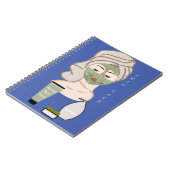 Hautpflege Notizblock (Linke Seite)