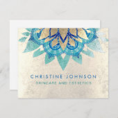 Hautpflege und Ästhetik Begleitkarte (Vorne/Hinten)