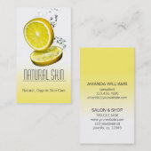 Hautpflegeberater Beautician Visitenkarte (Vorne/Hinten)