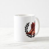 Hautstiefel Kaffeetasse (VorderseiteRechts)