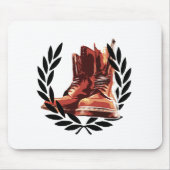 Hautstiefel Mousepad (Vorne)