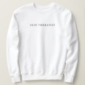 Hauttherapeut Sweatshirt (Design vorne)