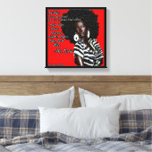 Hauttief Leinwanddruck (Insitu (Schlafzimmer))