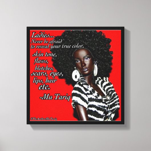 Hauttief Leinwanddruck (Vorderseite)